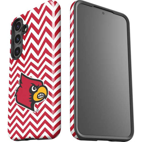 University of Louisville Chevron Galaxy S25 Impact Case